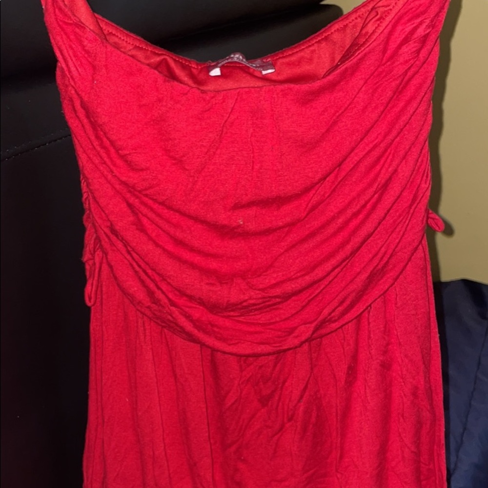 Red dress